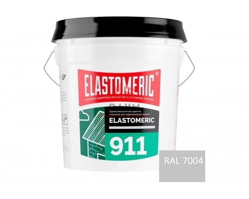 Мастика Elastomeric Systems для шиферной крыши 20кг серая elastomeric-911 7004002