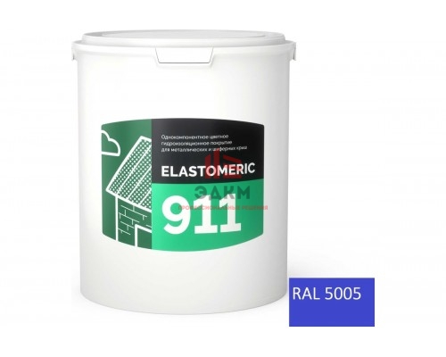 Мастика Elastomeric Systems для крыши 6кг синяя elastomeric-911 5005003