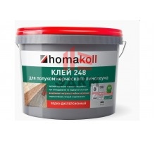 Клей для полукоммерческого линолеума Homakoll 248 4 кг, водно-дисперсионный 4680136700416