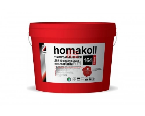 Клей Homakoll 164 Prof, для коммер. линолеума, 300-350 г/м2, 20 кг 55077