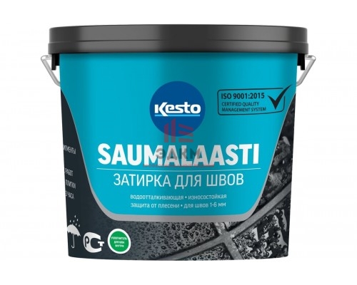 Затирка Kesto Saumalaasti 48, 10 кг, графитово-серый 81017