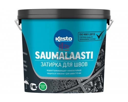 Затирка Kesto Saumalaasti 43 3 кг, светло-серый 80976