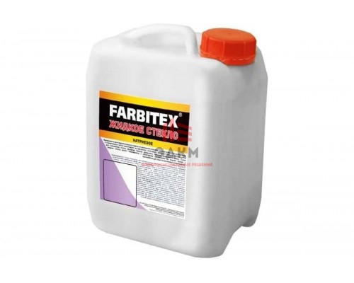 Жидкое стекло Farbitex 7 кг 4100009948