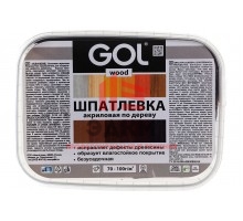 Шпатлевка акриловая по дереву МАСТЕР GOL Wd.250.120 (0.14 кг; черное дерево) Palizh 11605696