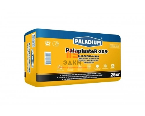 Цементная штукатурка PALADIUM PalaplasteR-205 25 кг 82198793