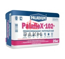 Плиточный клей PALADIUM PalafleX-102 Профессиональный класс C1T, 25 кг PL-102/25