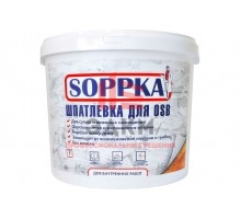 Шпатлевка для OSB SOPPKA 7 кг СОП-Шпатл7