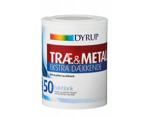 Краска Dyrup TRAE & METAL Ekstra Daekkende 50