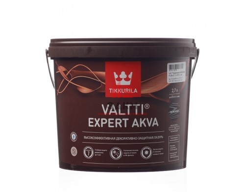 Антисептик Tikkurila Valtti Expert Akva декоративный для дерева палисандр 2,7 л