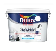 Краска Dulux 3D White Ослепительно Белая матовая 2.5 л