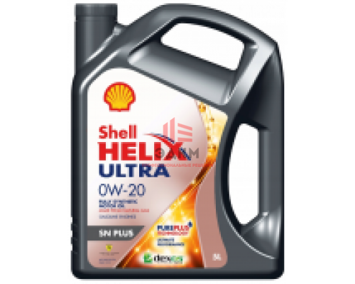 Моторное масло Shell Helix Ultra SN PLUS 0W-20 синтетическое