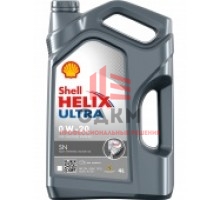 Моторное масло Shell Helix Ultra SN 0W-20 синтетическое