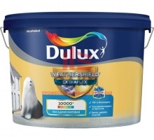 Краска для Фасадов и Цоколей Weathershield Extraflex матовая BC 9 л Dulux