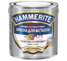 Краска по ржавчине Hammerite гладкая база BC 2,35 л