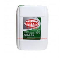 Антифриз Sintec EURO G11 (зеленый) 10кг, Sintec ANTIFREEZE EURO G11 (зеленый) 10кг