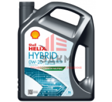 Моторное масло Shell Helix Hybrid 0W-20 синтетическое