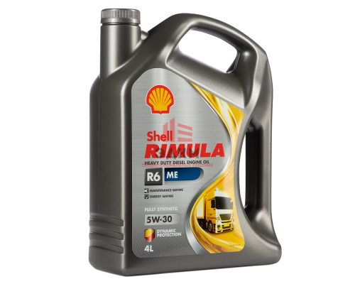 Моторное масло Shell Rimula R6 ME 5W-30 для дизельных двигателей