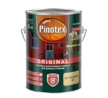 Антисептик Pinotex Original декоративный для дерева белый основа BW 2,7 л