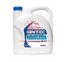 Антифриз Sintec UNIVERSAL G11 (синий) 5кг, Sintec ANTIFREEZE UNIVERSAL G11 (синий) (5 кг)