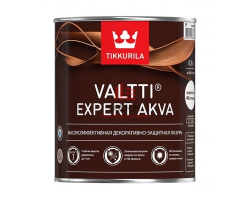 Антисептик Tikkurila Valtti Expert Akva декоративный для дерева орегон 0,9 л