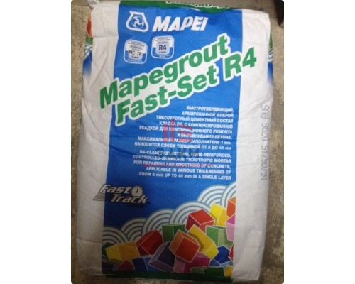 Ремонтная смесь Mapei Mapegrout Fast-Set R4 25 кг