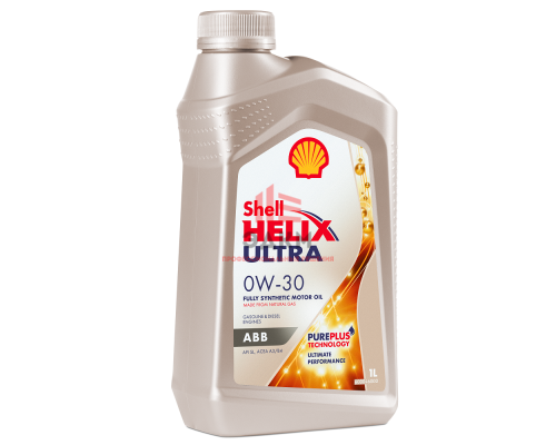 Моторное масло Shell Helix Ultra Professional ABB 0W-30 синтетическое