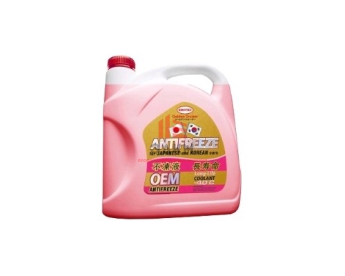 Sintec ANTIFREEZE OEM for JAPANESE and KOREAN cars Red 5кг, Sintec ANTIFREEZE OEM for JAPANESE and KOREAN cars Red (5 кг)