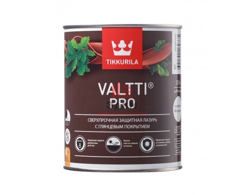 Антисептик Tikkurila Valtti Pro декоративный для дерева бесцветный 0,9 л