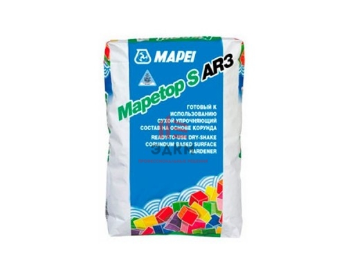 Упрочнитель для бетонных полов Mapei Mapetop S AR3 серый 25 кг