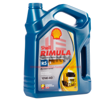 Моторное масло Shell Rimula R5 E 10W-40 полусинтетика для дизельных двигателей