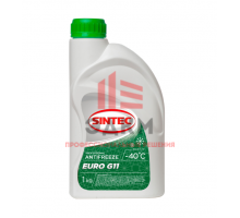 Антифриз Sintec EURO G11 (зеленый) 1кг, Sintec ANTIFREEZE EURO G11 (зеленый) 1 кг