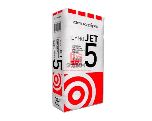 Danogips Шпатлевка полимерная Dano Jet 5 25 кг