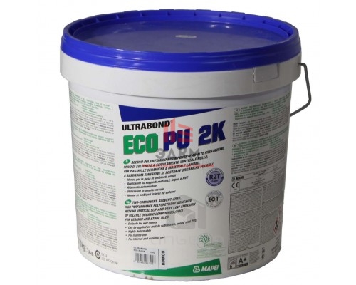 Клей Mapei Ultrabond Eco PU 2K для плитки и камня 10 кг