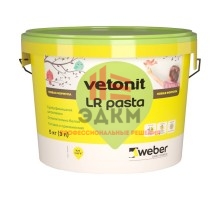 Vetonit LR Pasta 5 кг готовая шпатлевка под покраску