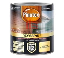 Антисептик лазурь Pinotex Extreme декоративный для дерева бесцветный основа BC 2,5 л