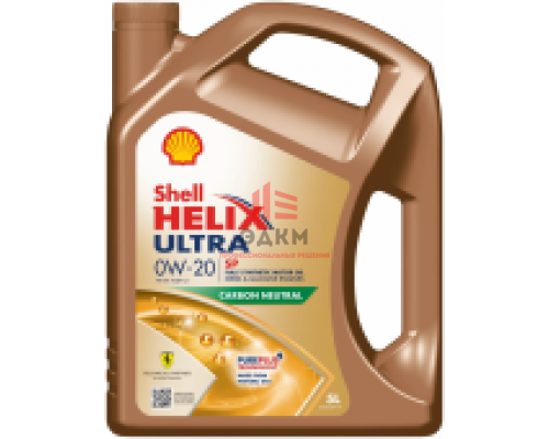 Моторное масло Shell Helix Ultra SP 0W-20 синтетическое