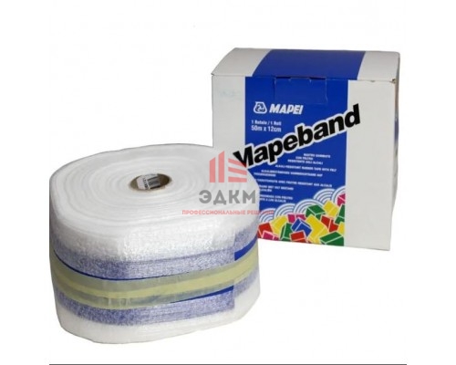 Лента Mapei Mapeband гидроизоляционная 50 м х 12 см