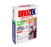 Шпаклевка полимерная BROZEX KR Финиш+ WR 650, 20 кг