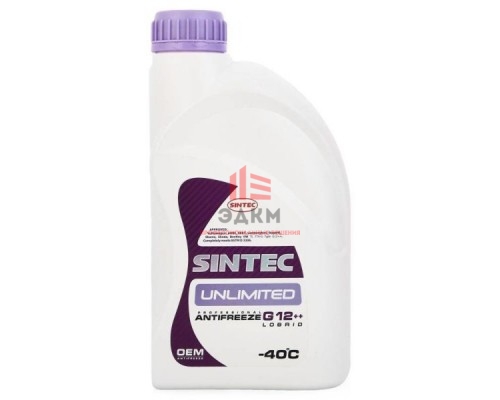 Антифриз Sintec UNLIMITED G12++ 1кг