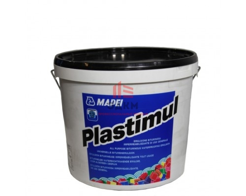 Гидроизоляционная эмульсия Mapei Plastimul 12 кг