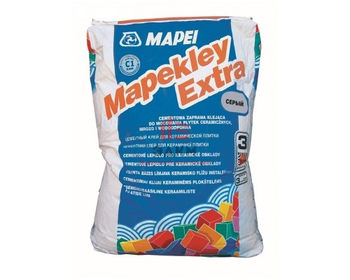 Клей Mapei Mapekley Extra для плитки серый 25 кг