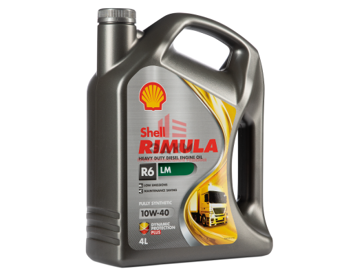 Моторное масло Shell Rimula R6 LM 10W-40 для дизельных двигателей