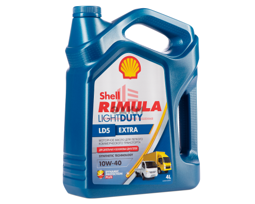 Моторное масло Shell Rimula LD5 Extra 10W-40 для дизельных двигателей