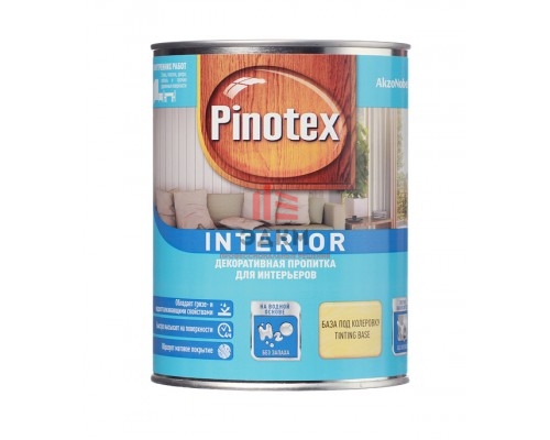 Антисептик Pinotex Interior декоративный для дерева бесцветный 1 л