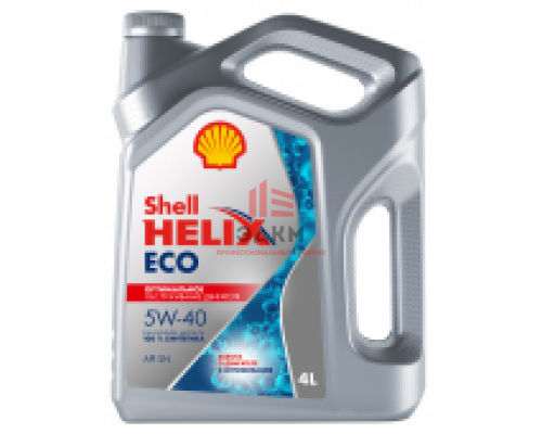 Моторное масло Shell Helix ECO 5W-40 синтетическое