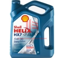 Моторное масло Shell Helix HX7 5W-30 полусинтетическое