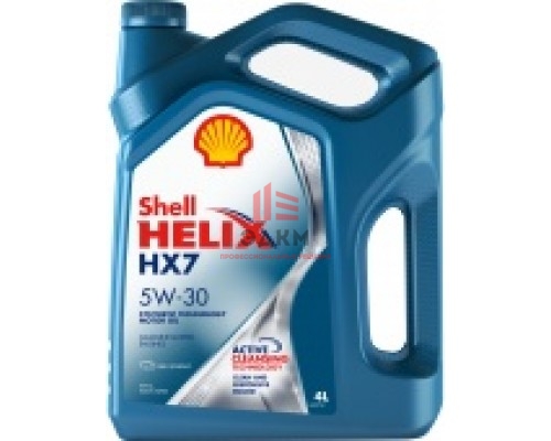 Моторное масло Shell Helix HX7 5W-30 полусинтетическое