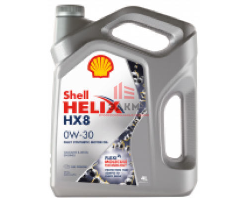 Моторное масло Shell Helix HX8 0W-30 синтетическое