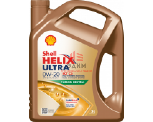 Моторное масло Shell Helix Ultra ECT C5 0W-20 синтетическое