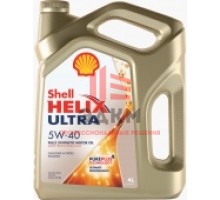 Моторное масло Shell Helix Ultra 5W-40 синтетическое